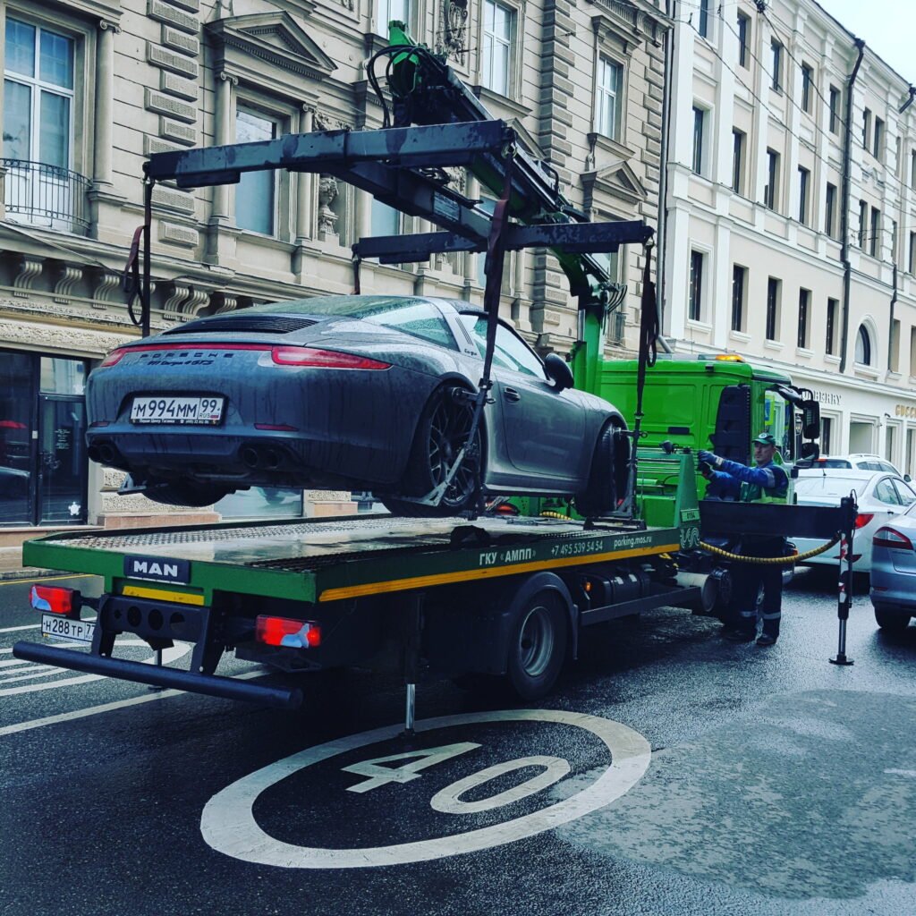 Cross-Country Vehicle Towing